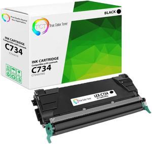 TCT Premium Compatible Toner Cartridge Replacement for Lexmark C734 C734A1KG Black Works With Lexmark C734 C736 C738 X734 X736 X738 XS734 TCT Premium Compatible Toner Cartridge Replacement for Lexmark C734 C734A1KG Black Works With Lexmark C734 C736 C738 X734 X736 X738 XS734