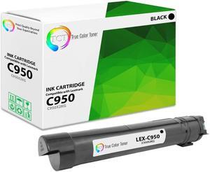 TCT Premium Compatible Toner Cartridge Replacement for Lexmark C950 C950X2KG Black High Yield Works With Lexmark C950X X950 X952 X954 TCT Premium Compatible Toner Cartridge Replacement for Lexmark C950 C950X2KG Black High Yield Works With Lexmark C950X X950 X952 X954