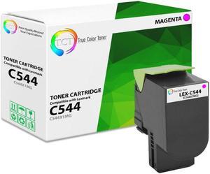 True Color Toner Premium Compatible Toner Cartridge Replacement for Lexmark C544 C544X1MG Magenta Works With Lexmark C544DN C544DTN C544DW X544DN X544DTN