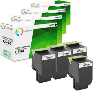 True Color Toner Premium Compatible Toner Cartridge Replacement for Lexmark C544 C544X1KG C544X1CG C544X1MG C544X1YG High Yield Works With Lexmark C544DN C544DTN X544DTN X544DW True Color Toner Premium Compatible Toner Cartridge Replacement for Lexmark C544 C544X1KG C544X1CG C544X1MG C544X1YG High Yield Works With Lexmark C544DN C544DTN X544DTN X544DW