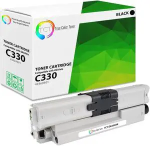 True Color Toner C330 Black Toner Cartridge - Premium Compatible Replacement for Okidata C330 44469801 Black Works With Okidata C310DN C330DN C530dn MC361 MC561 MC562W True Color Toner C330 Black Toner Cartridge - Premium Compatible Replacement for Okidata C330 44469801 Black Works With Okidata C310DN C330DN C530dn MC361 MC561 MC562W