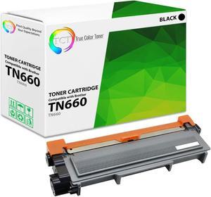 True Color Toner TN660 Toner Cartridge - Premium Compatible Replacement for Brother TN-660 TN660 Black High Yield Works With Brother HL-L2340DW L2300D MFC-L2700DW L2740DW DCP-L2520DW L2540DW