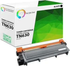 True Color Toner TN630 Toner Cartridge - Premium Compatible Replacement for Brother TN-630 TN630 Black Works With Brother HL-L2340DW L2360DW L2380DW MFC-L2700DW L2740DW DCP-L2520DW L2540DW