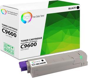 True Color Toner C9600 Black Toner Cartridge - Premium Compatible Replacement for Okidata 42918904 Black Works With Okidata C9600 C9650 C9600HDN C9600N C9650HDN C9800HDN True Color Toner C9600 Black Toner Cartridge - Premium Compatible Replacement for Okidata 42918904 Black Works With Okidata C9600 C9650 C9600HDN C9600N C9650HDN C9800HDN