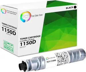 True Color Toner 1150D Toner Cartridge - Premium Compatible Replacement for Ricoh AficioType 1150D 885257 Black Works With Ricoh Aficio 1013 1013F Gestetner 1302