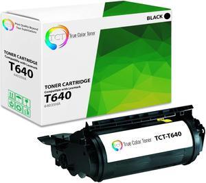 True Color Toner Premium Compatible Toner Cartridge Replacement for Lexmark 64035HA Black High Yield Works With Lexmark T640 T642 X642 X646 IBM 1532 Dell 5210 Unisys UDS-540
