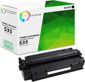 True Color Toner S35 Toner Cartridge - Premium Compatible Replacement for Canon S35 7833A001AA Black Works With Canon ImageClass D300 D320 D340 D360 PC-D320 D340 True Color Toner S35 Toner Cartridge - Premium Compatible Replacement for Canon S35 7833A001AA Black Works With Canon ImageClass D300 D320 D340 D360 PC-D320 D340