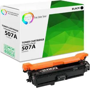 TCT 507A Black TAA Compliant Toner Cartridge - Premium Compatible Replacement for HP 507A CE400A Works With HP LaserJet Enterprise M551 M575, Pro M570 M570DW Printers TCT 507A Black TAA Compliant Toner Cartridge - Premium Compatible Replacement for HP 507A CE400A Works With HP LaserJet Enterprise M551 M575, Pro M570 M570DW Printers