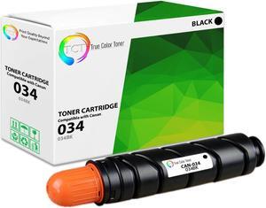 TCT 034 Black Toner Cartridge - Premium Compatible Replacement for Canon 034 034BK Black Works With Canon imageCLASS MF810Cdn MF820Cdn ImageRUNNER C1225 C1225iF