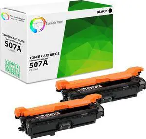 TCT 507A Black Toner Cartridge 2 Pack - Premium Compatible Replacement for HP 507A CE400A Black Works With HP LaserJet Enterprise M551 M575 Pro M570 M570DW TCT 507A Black Toner Cartridge 2 Pack - Premium Compatible Replacement for HP 507A CE400A Black Works With HP LaserJet Enterprise M551 M575 Pro M570 M570DW