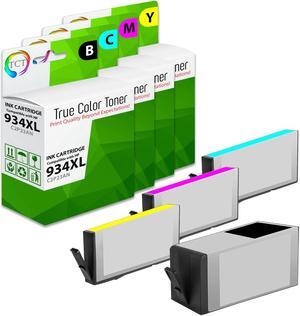 True Color Toner 934XL 935XL Ink Cartridge 4 Pack - Premium Compatible Replacement for HP 934XL 935XL Works With HP OfficeJet 6812 6815 Pro 6230 6830 True Color Toner 934XL 935XL Ink Cartridge 4 Pack - Premium Compatible Replacement for HP 934XL 935XL Works With HP OfficeJet 6812 6815 Pro 6230 6830
