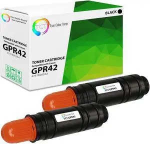 True Color Toner GPR42 Toner Cartridge 2 Pack - Premium Compatible Replacement for Canon GPR42 NPG56 4791B003A Black Works With Canon ImageRunner Advance 4045 4051 4245