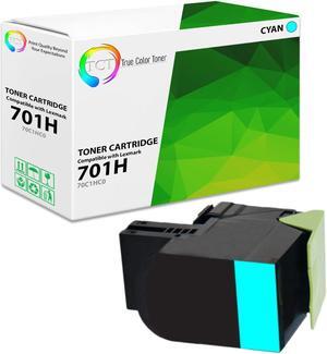 TCT Premium Compatible Toner Cartridge Replacement for Lexmark 701H 70C1HC0 Cyan Works With Lexmark CS310dn CS310n CS410dn CS410dTN CS410n CS510de CS510dte