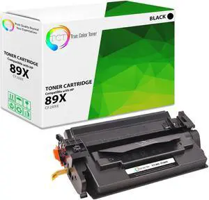TCT 89X TAA Compliant Toner Cartridge - Premium Compatible Replacement for HP 89X CF289X Black High Yield Works With HP LaserJet Enterprise M507, MFP M528 Printers