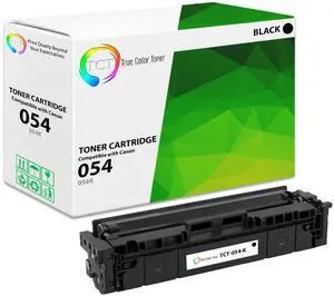 True Color Toner 054 Black Toner Cartridge - Premium Compatible Replacement for Canon 054 Black Works With Canon Color ImageClass LBP620 LBP622Cdw MF640C MF642Cdw MF644Cdw