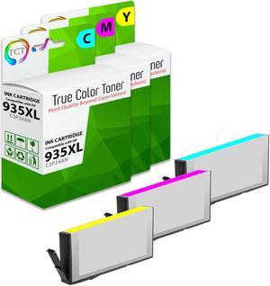 True Color Toner 934XL 935XL Color Ink Cartridge 3 Pack - Premium Compatible Replacement for HP 940XL 940 XL Works With HP OfficeJet Pro 8500 8500a
