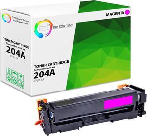 True Color Toner 204A Magenta Toner Cartridge - Premium Compatible Replacement for HP 204A CF513A Works With HP Color LaserJet Pro MFP M181FW M180NW M154NW