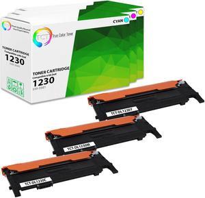 True Color Toner 1230 Color Toner Cartridge 3 Pack - Premium Compatible Replacement for Dell 1230 1230C 1235CN