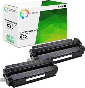 True Color Toner X25 Toner Cartridge 2 Pack - Premium Compatible Replacement for Canon X25 8489A001AA Black Works With Canon ImageClass MF3110 MF5500 MF3240 MF5550 MF5750 MF5770