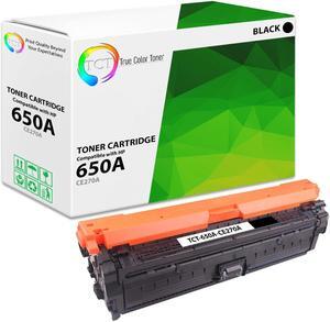 TCT 650A Black TAA Compliant Toner Cartridge - Premium Compatible Replacement for HP 650A CE270A Works With HP Color Laserjet Enterprise CP5525 CP5525dn CP5525n CP5525xh , M750dn M750n Printers TCT 650A Black TAA Compliant Toner Cartridge - Premium Compatible Replacement for HP 650A CE270A Works With HP Color Laserjet Enterprise CP5525 CP5525dn CP5525n CP5525xh , M750dn M750n Printers
