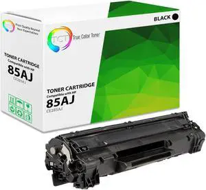 True Color Toner 85AJ Jumbo Toner Cartridge - Premium Compatible Replacement for HP 85AJ CE285AJ Jumbo Yield Black Works With HP Laserjet M1132 M1212NF M1217NFW MFP P1102 P1102W