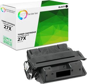 True Color Toner 27X Toner Cartridge - Premium Compatible Replacement for HP 27X C4127X Black High Yield Works With HP LaserJet 4000 4000N 4000SE 4000T 4000TN 4050 4050N