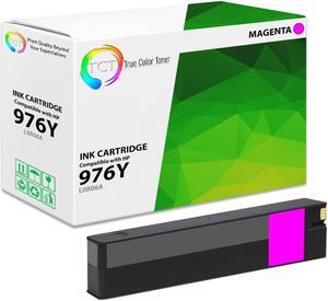 TCT Compatible Ink Cartridge Replacement for HP 976Y L0R06A Magenta Extra High Yield works with HP Pagewide Pro 552 577 Printers (13,000 Pages)