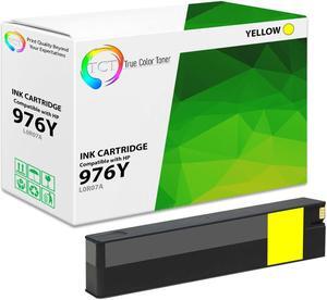 TCT Compatible Ink Cartridge Replacement for HP 976Y L0R07A Yellow Extra High Yield works with HP Pagewide Pro 552 577 Printers (13,000 Pages)