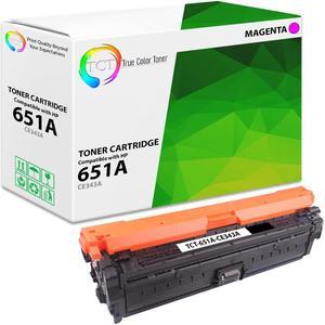 TCT 651A Magenta TAA Compliant Toner Cartridge - Premium Compatible Replacement for HP 651A CE343A Works With HP Color LaserJet Enterprise 700 MFP M775dn M775f M775z M775z+ Printers