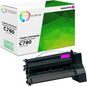 True Color Toner Premium Compatible Toner Cartridge Replacement for Lexmark C780 C780H2MG Magenta High Yield Works With Lexmark C770 C772 C780DN C780DTN C780N C782DN C782N X782E