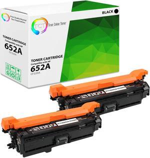 True Color Toner 652A Black Toner Cartridge 2 Pack - Premium Compatible Replacement for HP 652A CF320A Black Works With HP Color LaserJet Enterprise M651DN M651N M651XH True Color Toner 652A Black Toner Cartridge 2 Pack - Premium Compatible Replacement for HP 652A CF320A Black Works With HP Color LaserJet Enterprise M651DN M651N M651XH