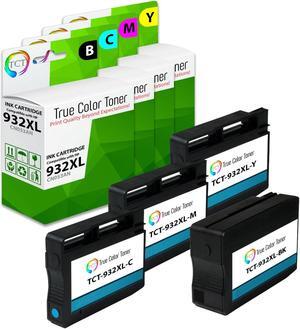 True Color Toner 932XL 933XL Ink Cartridge 4 Pack - Premium Compatible Replacement for HP 932XL 933XL Works With HP OfficeJet 6100 7110 e 7610 7612 True Color Toner 932XL 933XL Ink Cartridge 4 Pack - Premium Compatible Replacement for HP 932XL 933XL Works With HP OfficeJet 6100 7110 e 7610 7612