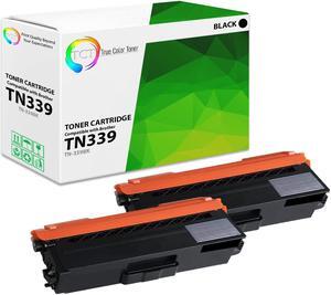 TCT TN339 Black Toner Cartridge 2 Pack - Premium Compatible Replacement for Brother TN-339 TN339BK Black Super High Yield Works With Brother HL-L9200 MFC-L9550 TCT TN339 Black Toner Cartridge 2 Pack - Premium Compatible Replacement for Brother TN-339 TN339BK Black Super High Yield Works With Brother HL-L9200 MFC-L9550
