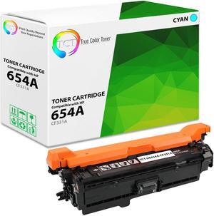 TCT 654A Cyan TAA Compliant Toner Cartridge - Premium Compatible Replacement for HP 654A CF331A Works With HP Color LaserJet Enterprise M651DN M651N M651XH Printers TCT 654A Cyan TAA Compliant Toner Cartridge - Premium Compatible Replacement for HP 654A CF331A Works With HP Color LaserJet Enterprise M651DN M651N M651XH Printers