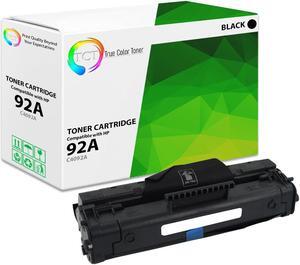 True Color Toner 92A Toner Cartridge - Premium Compatible Replacement for HP 92A C4092A Black Works With HP LaserJet 1100 1100A 1100SE 1100XI 3200 3200M 3200SE