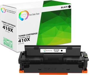 True Color Toner 410X Black Toner Cartridge - Premium Compatible Replacement for HP 410X CF410X High Yield Works With HP LaserJet Pro M452DN M452DW M452NW MFP M477FDN MFP M477
