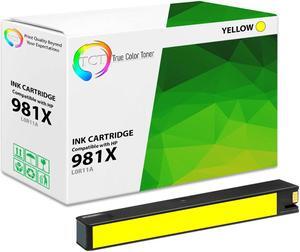 True Color Toner 981X Yellow Ink Cartridge - Premium Compatible Replacement for HP 981X L0R11A Yellow High Yield Works With HP PageWide Enterprise Color 556dn 556xh MFP 586z 586dn True Color Toner 981X Yellow Ink Cartridge - Premium Compatible Replacement for HP 981X L0R11A Yellow High Yield Works With HP PageWide Enterprise Color 556dn 556xh MFP 586z 586dn