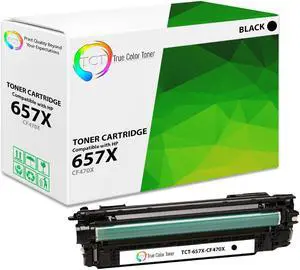 TCT Premium 657X For HP CF470X Black High Yield M681 M682 Compatible Toner