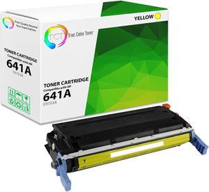 TCT 641A Yellow TAA Compliant Toner Cartridge - Premium Compatible Replacement for HP 641A C9722A Works With HP Color LaserJet 4600 4600DN 4600DTN 4600HDN 4600N Printers TCT 641A Yellow TAA Compliant Toner Cartridge - Premium Compatible Replacement for HP 641A C9722A Works With HP Color LaserJet 4600 4600DN 4600DTN 4600HDN 4600N Printers