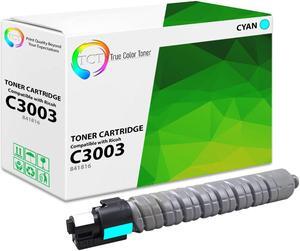 True Color Toner C3003 Cyan Toner Cartridge - Premium Compatible Replacement for Ricoh Aficio C3003 841816 / 841820 Cyan Works With Ricoh Aficio MP C3003 3503