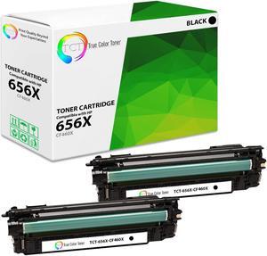 True Color Toner 656X Black Toner Cartridge 2 Pack - Premium Compatible Replacement for HP 656X CF460X Black High Yield Works With HP Color LaserJet Enterprise M652 M653 True Color Toner 656X Black Toner Cartridge 2 Pack - Premium Compatible Replacement for HP 656X CF460X Black High Yield Works With HP Color LaserJet Enterprise M652 M653