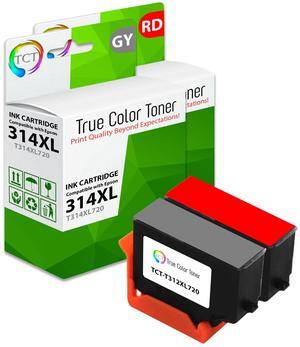 TCT Compatible Ink Cartridge Replacement for Epson 312XL High Yield works with Epson Expression Photo XP-8500, HD XP-15000 Printers (Light Cyan, Light Magenta) - 2 Pack
