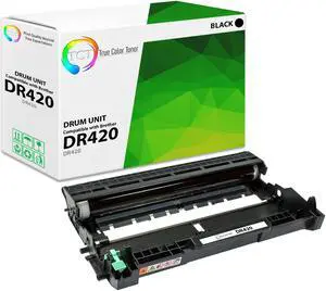 True Color Toner DR420 Drum Unit - Premium Compatible Replacement for Brother DR-420 Works With Brother HL-2220 2250DN 2250DNR 2280DW MFC-7360 7460DN 7860DW DCP-7065DN 7070DW 7070DWR