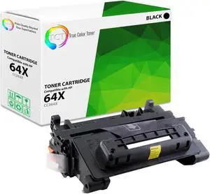 TCT 64X TAA Compliant Toner Cartridge - Premium Compatible Replacement for HP 64X CC364X Black High Yield Works With HP LaserJet P4014 P4015N P4015X P4515N P4515X Printers