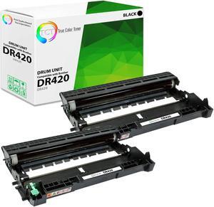 TCT DR420 Drum Unit 2 Pack - Premium Compatible Replacement for Brother DR-420 Works With Brother HL-2220 2250DN 2250DNR 2280DW MFC-7360 7460DN 7860DW DCP-7065DN 7070DW 7070DWR TCT DR420 Drum Unit 2 Pack - Premium Compatible Replacement for Brother DR-420 Works With Brother HL-2220 2250DN 2250DNR 2280DW MFC-7360 7460DN 7860DW DCP-7065DN 7070DW 7070DWR