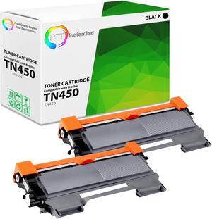 True Color Toner TN450 Toner Cartridge 2 Pack - Premium Compatible Replacement for Brother TN450 Black High Yield Works With Brother HL-2220 2230 2240 2270 MFC-7360 7460DN 7860DW DCP-7060 7070DW True Color Toner TN450 Toner Cartridge 2 Pack - Premium Compatible Replacement for Brother TN450 Black High Yield Works With Brother HL-2220 2230 2240 2270 MFC-7360 7460DN 7860DW DCP-7060 7070DW
