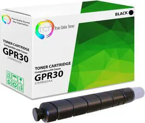 True Color Toner GPR30 Black Toner Cartridge - Premium Compatible Replacement for Canon GPR-30 GPR30 2789B003AA Black Works With Canon ImageRunner C5045 C5051 C5250