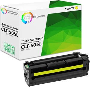 True Color Toner 505L Yellow Toner Cartridge - Premium Compatible Replacement for Samsung CLT-505L CLT-Y505L Yellow High Yield Works With Samsung ProXpress C2620DW C2670FW