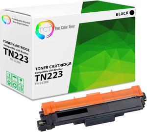 TCT Premium Compatible Toner Cartridge Replacement with Chip for Brother TN223 TN-223 TN223BK Black works with Brother HL-L3210CW L3270CDW, MFC-L3710CW L3750CDW, DCP-L3510CDW Printers (1,400 Pages)