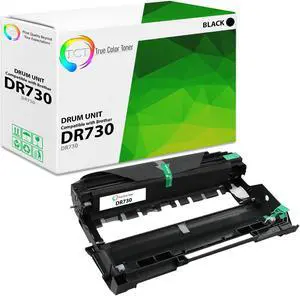 True Color Toner DR730 Drum Unit - Premium Compatible Replacement for Brother DR-730 DR730 Works With Brother MFC-L2750DW L2750DWXL HL-L2370DW L2370DWXL